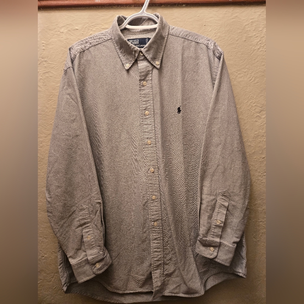 Oversized Ralph Lauren Oxford Button-Down | Preppy Menswear Shirt